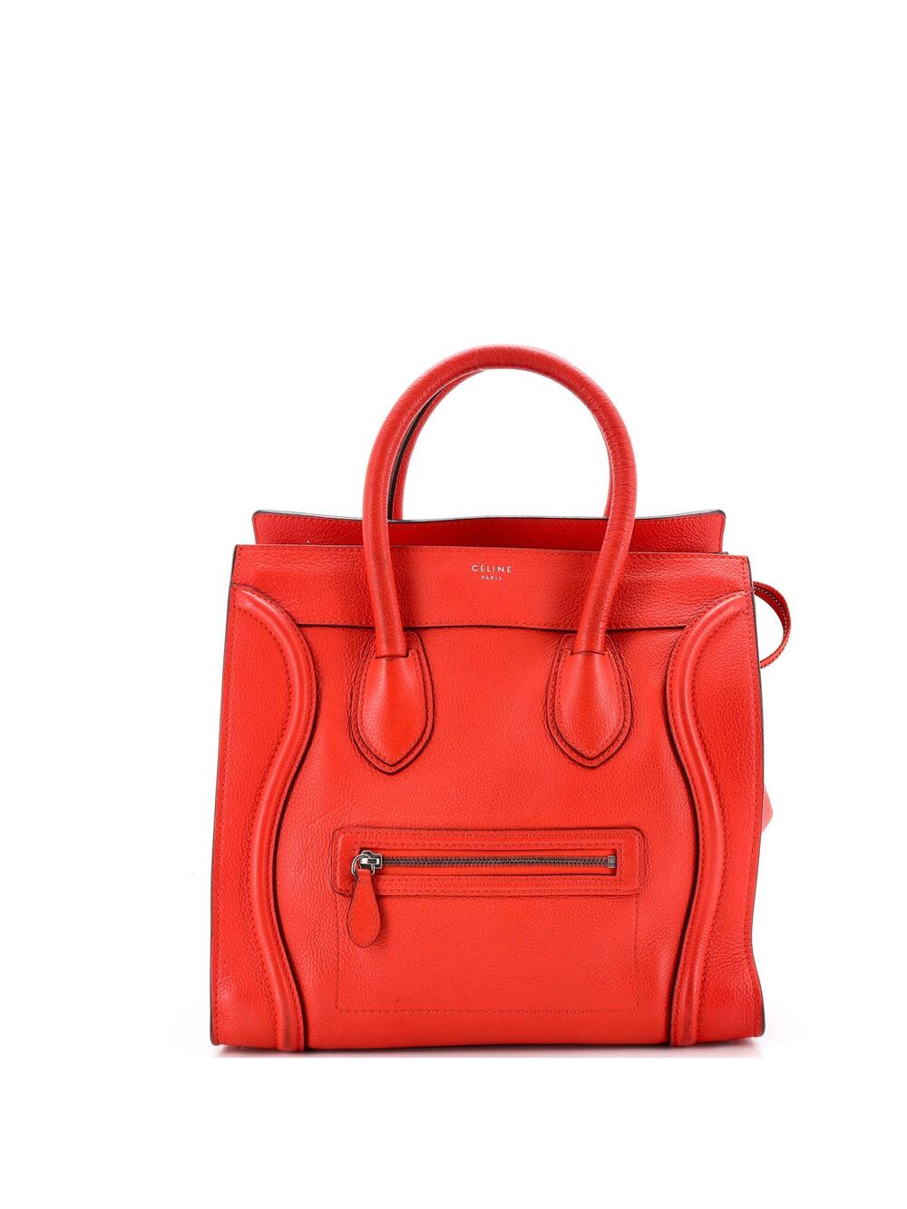 Celine Luggage Bag Grainy Leather Mini #224138C11B